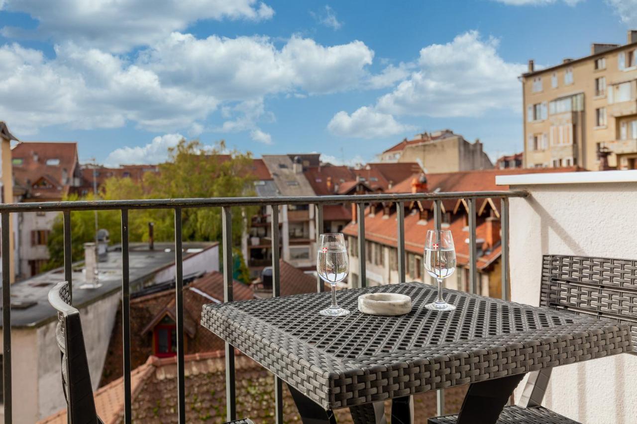 Ferienwohnung Le President: Cosy T2, 2 A 4 Pers, Plein Centre Annecy Exterior foto
